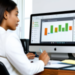 A professional solopreneur, a woman in a modest business suit, sitting comfortably at a modern, organized desk in a brightly lit, contemporary home office. Her laptop screen displays a clean project management dashboard and a video message interface, signifying efficient asynchronous collaboration. She holds a stylus, her expression focused and serene, reflecting clarity and control over her work. The background is blurred to maintain focus on the subject and her efficient workspace. Perfect anatomy, correct proportions, natural pose, well-formed hands, proper finger count, natural body proportions. Fully clothed, appropriate attire, safe for work, appropriate content, professional, family-friendly.