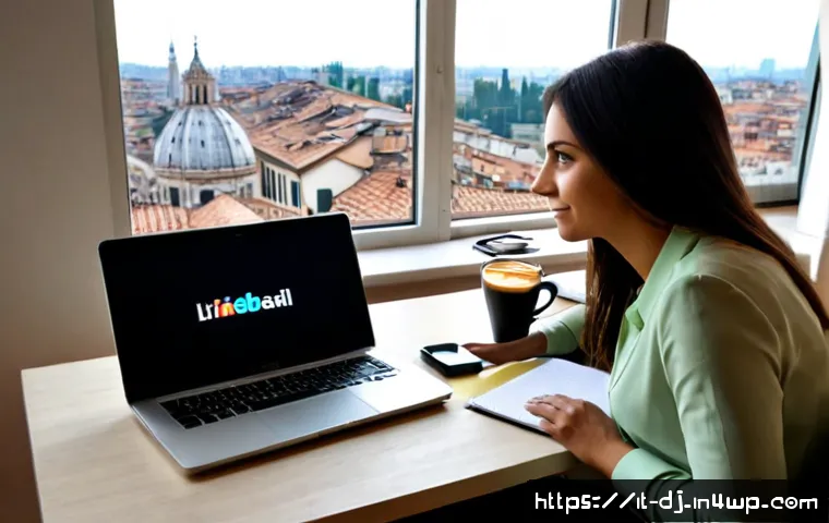Home 16 솔로프레너 네트워크의 글로벌 트렌드 - Photorealistic lifestyle scene of an Italian solopreneur in a bright Milan apartment workspace, conf...